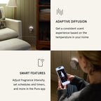 Pura Smart Fragrance Diffuser with LED and Wi-Fi

