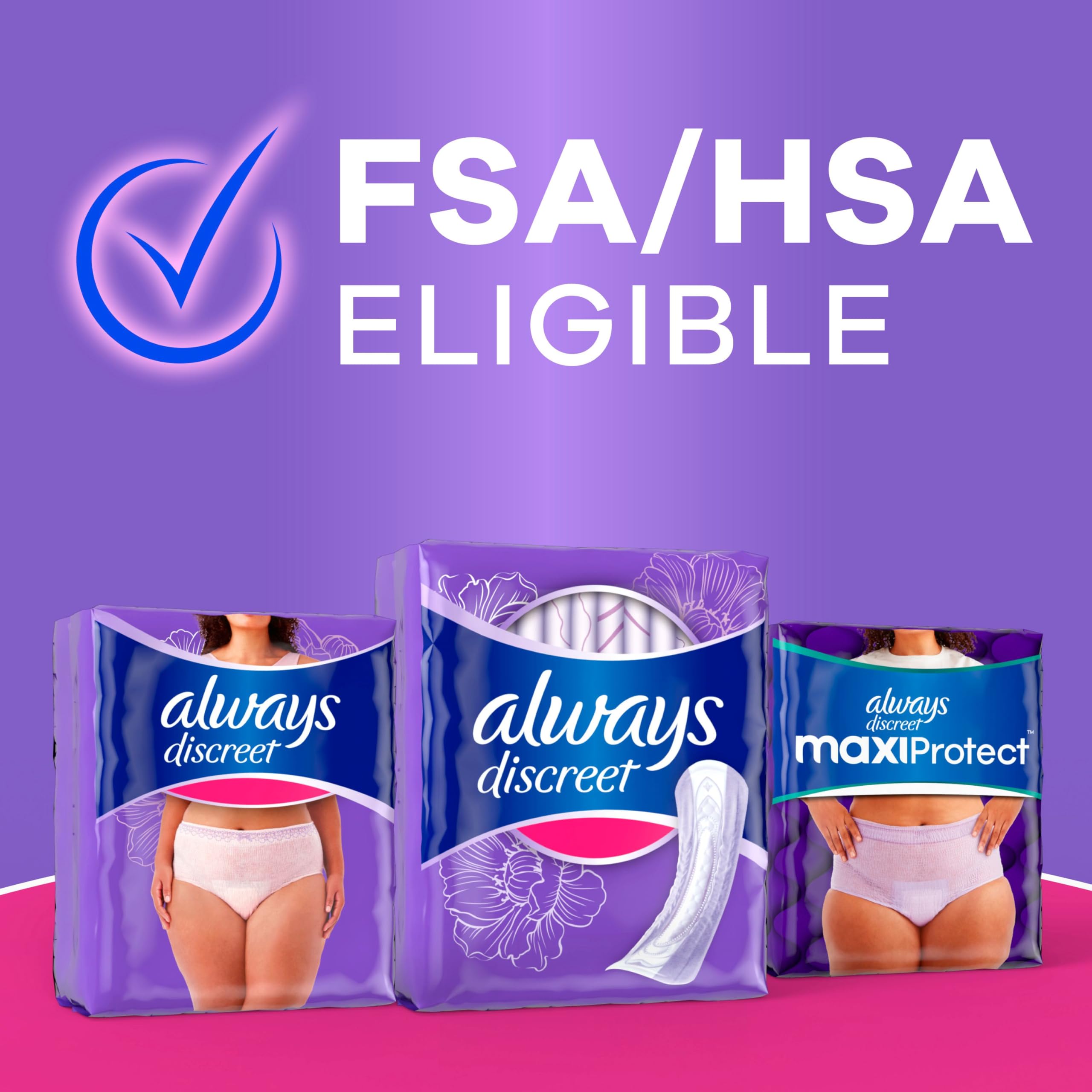 Always Discreet Incontinence Pads - Drier Protection

