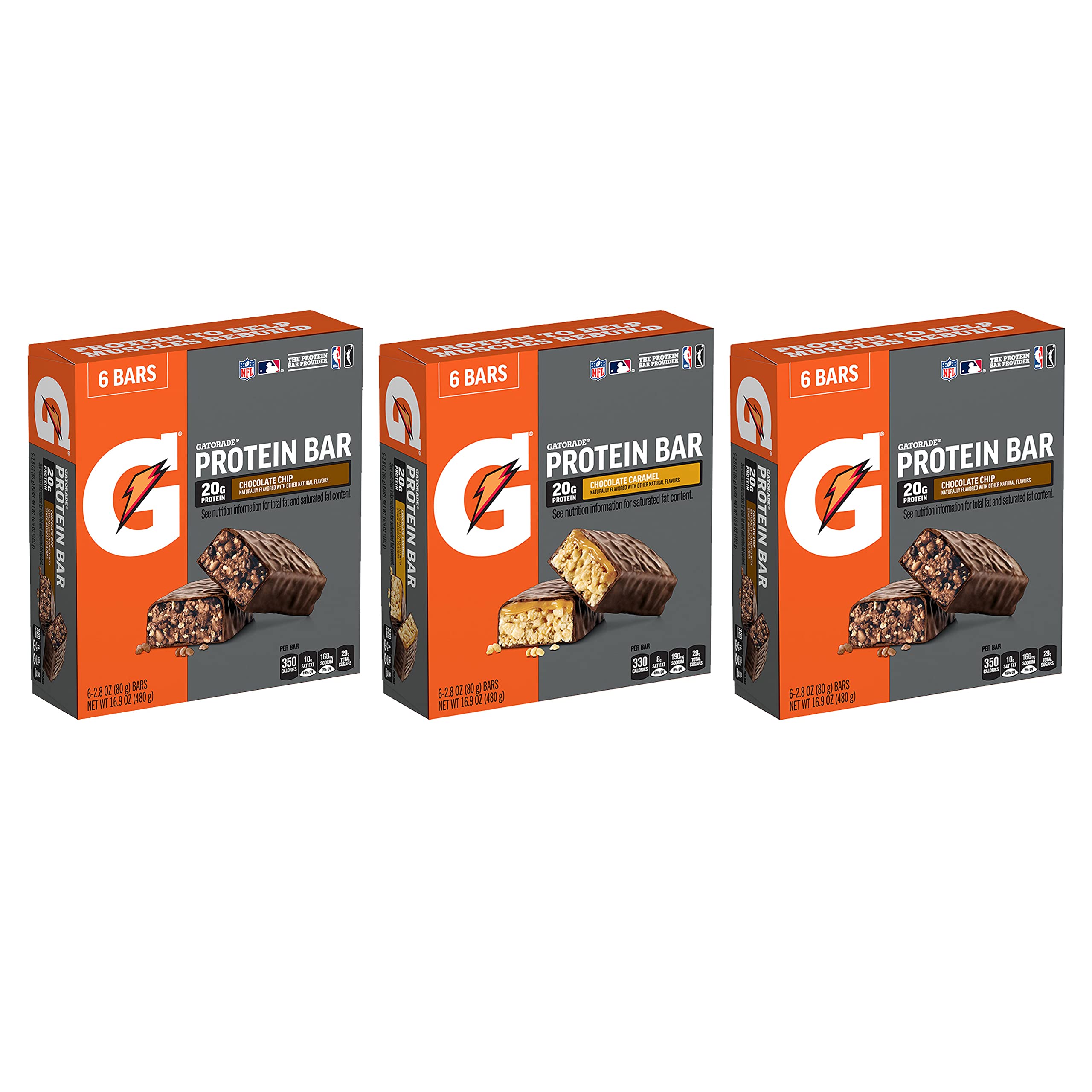 Gatorade Whey Protein Bars Assorted

