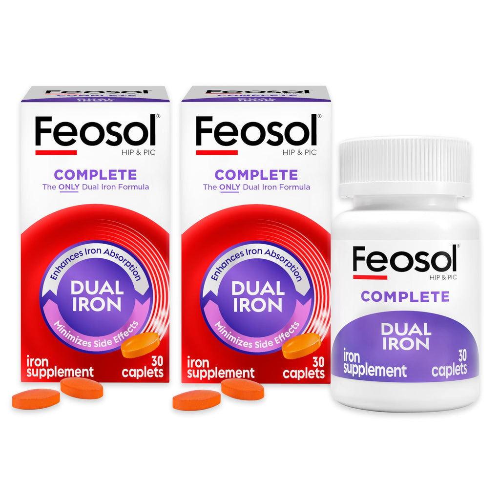 Feosol Complete Iron Caplets - High Absorption


