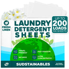 Sudstainables Laundry Detergent Sheets – Dissolvable Clean

