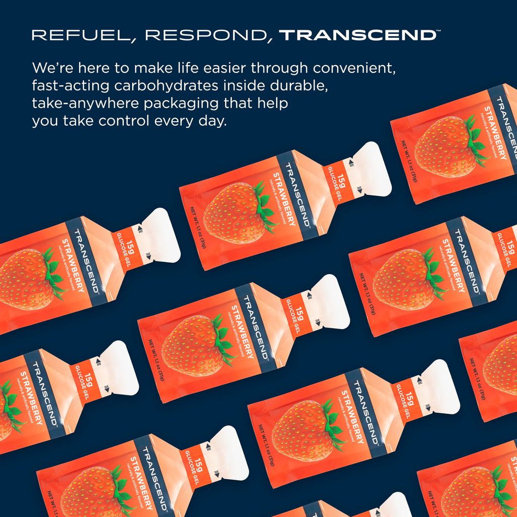 Carb Gel by Transcend Foods - Fast-Acting, Gluten Free


