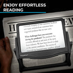MAGNIPROS LED Page Magnifier 5X with Anti-Glare Lens

