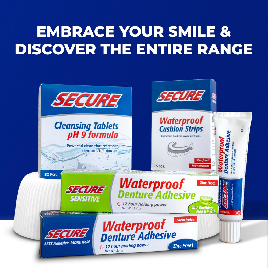 Denture Adhesive Cream for Uppers & Partials – Zinc-Free

