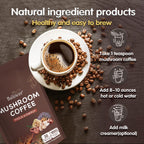 Balincer Mushroom Coffee with 6 Adaptogenic Mushrooms

