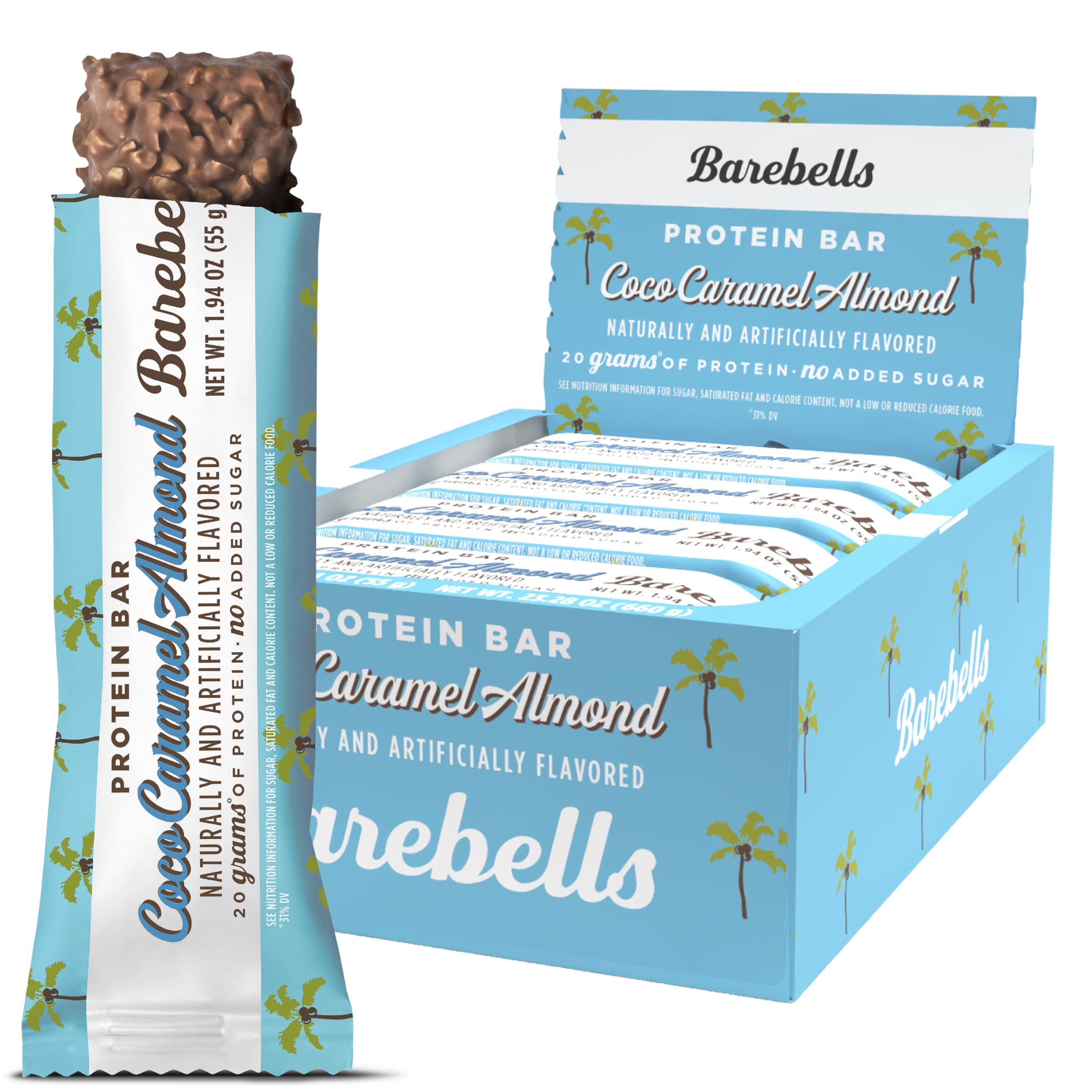 Barebells Protein Bar - 20g Protein, No Added Sugar - High Protein Snack