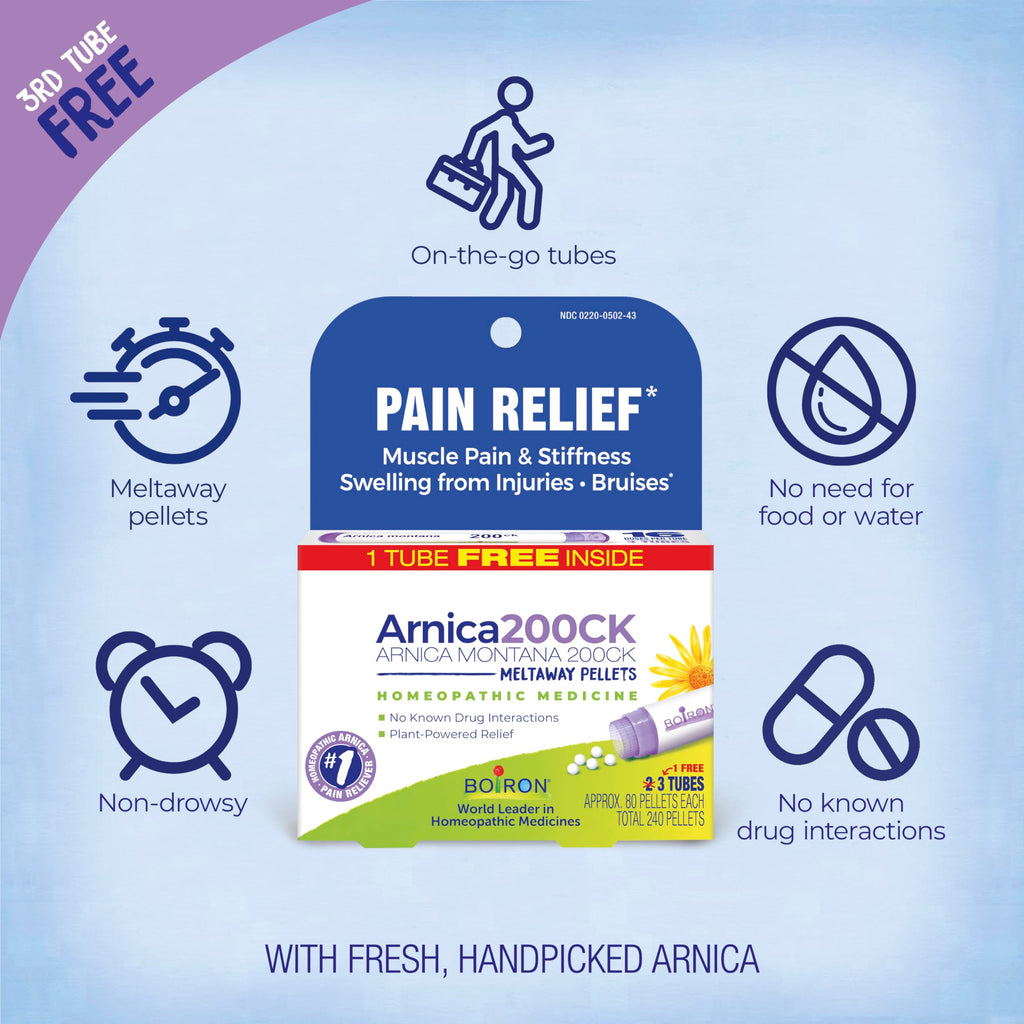 Boiron Arnica Montana Homeopathic Pain Relief

