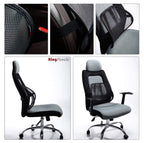 kingphenix Lumbar Support Cushion for Car and Office

