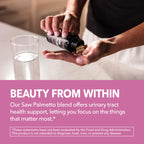 Saw Palmetto with Biotin for Women – Hair Support Supplement

