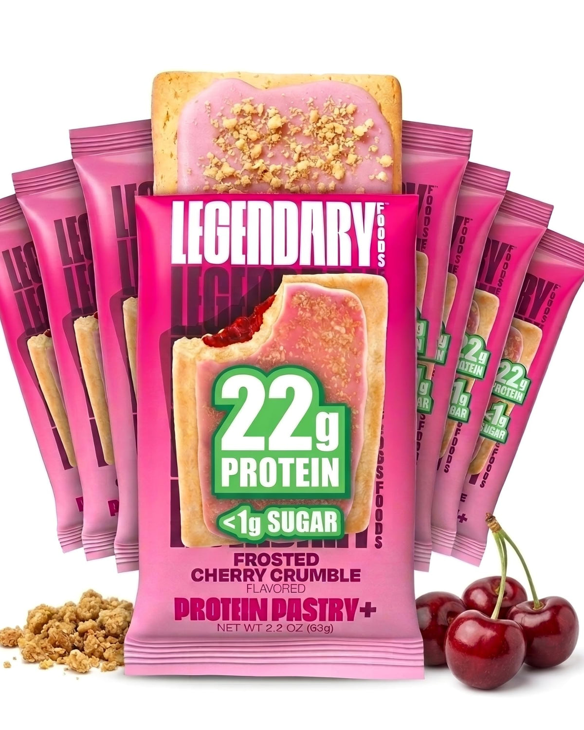 Legendary Foods High Protein Pastry - Keto Gluten Free Snack