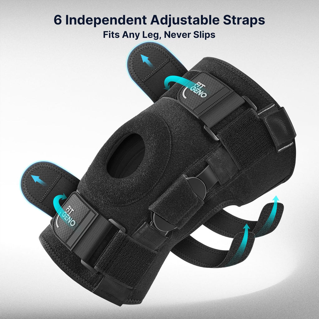 Fit Geno ReActive+ Hinged Knee Brace for Meniscus Tear

