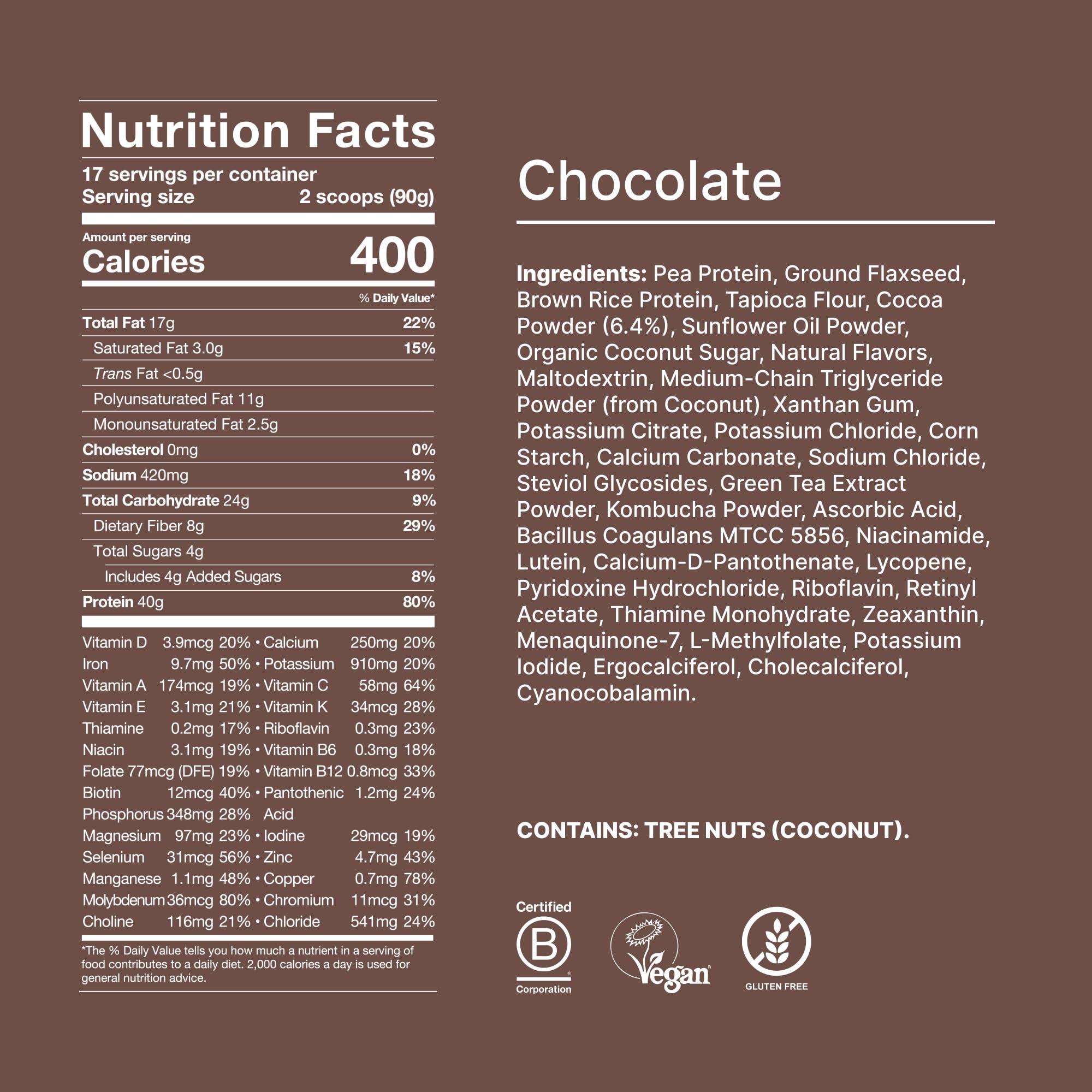 Huel Black Edition Plant-Based Protein Powder


