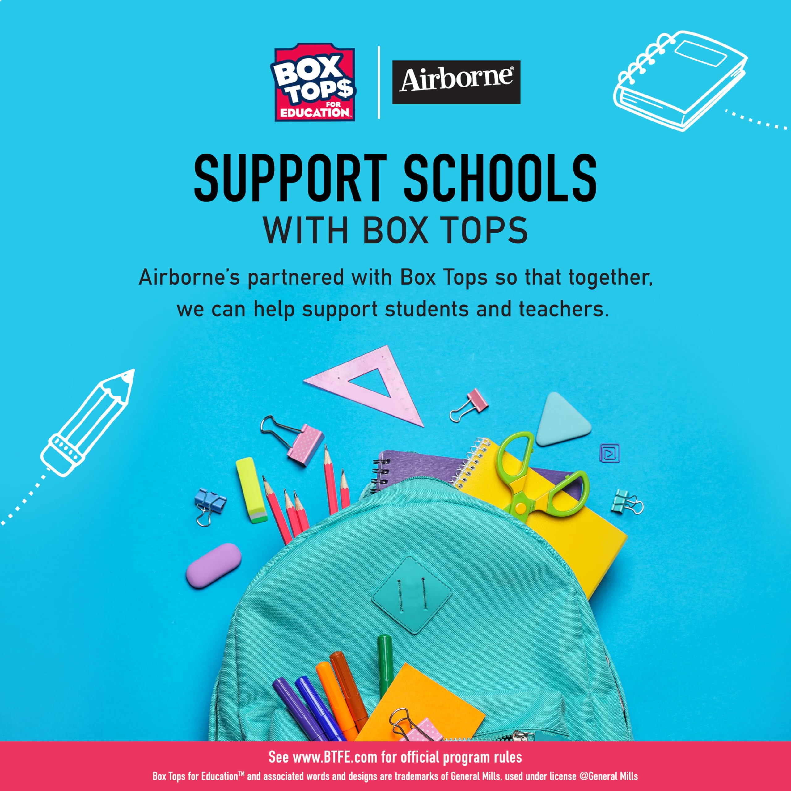 Airborne Kids Immune Support Gummies - Vitamin C & E

