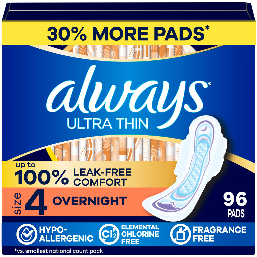 Always Ultra Thin Pads with Wings - LeakGUARD & RapidDRY

