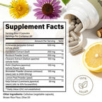 Lymphatic Support Herbal Capsules for Immune & Fluid Balance

