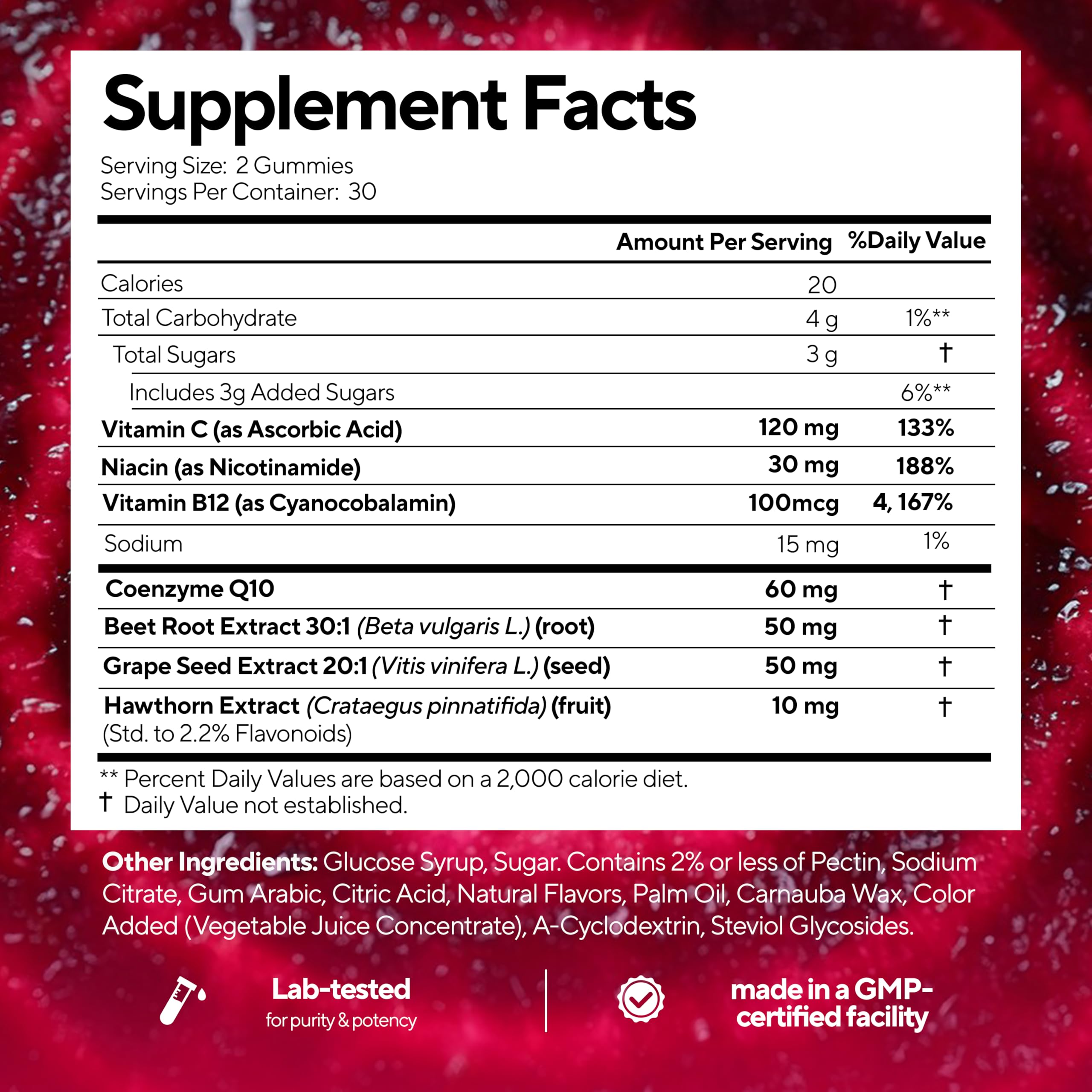 VitaUp Beetroot Supplement for Circulation

