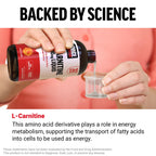 Force Factor L-Carnitine Liquid 3000mg | Fat Metabolism Support


