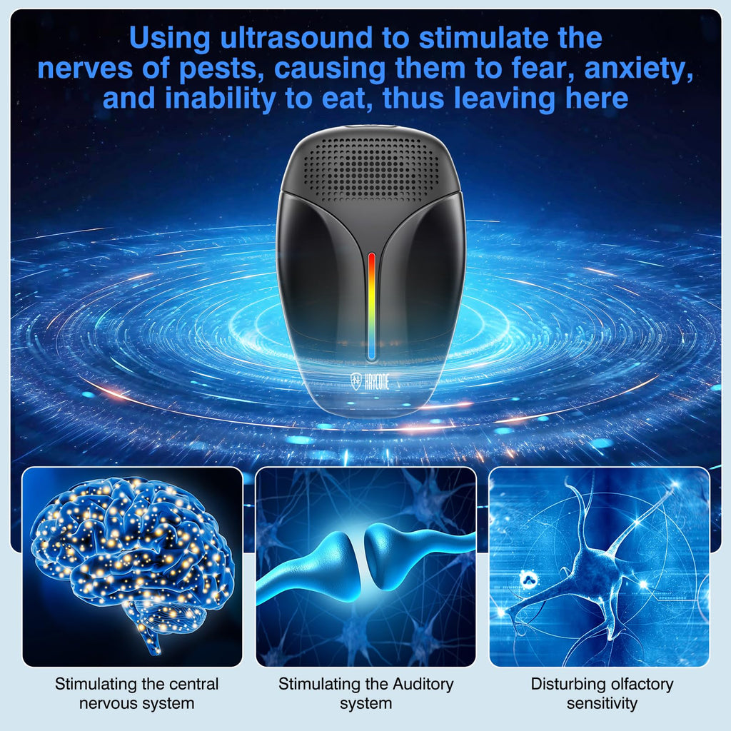 Ultrasonic Indoor Pest Repeller | Roaches & Rodents

