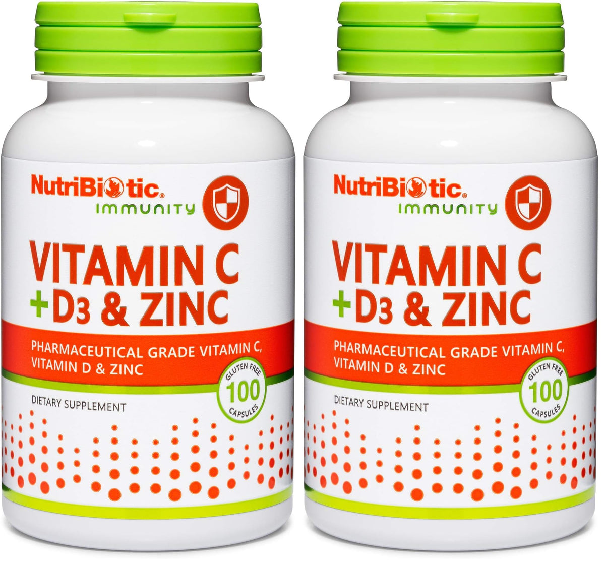 NutriBiotic Vitamin C D3 Zinc Immune Support