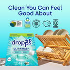 Dropps UltraWash Dishwasher Detergent Pods | Biobased Formula

