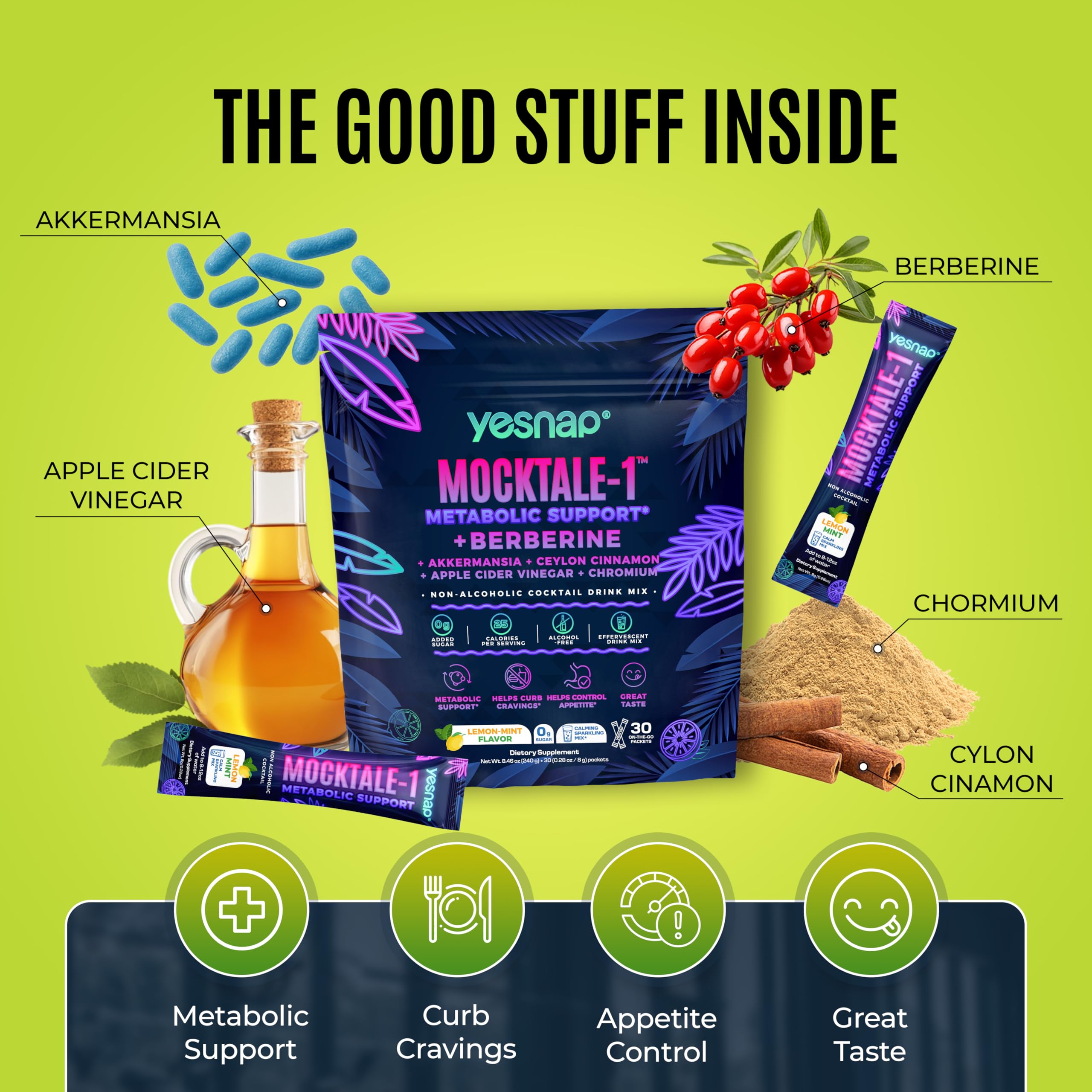 MOCKTALE-1 GLP-1 Supplement for Metabolic Support

