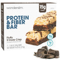 Wonderslim High Fiber Protein Bars – 15g Protein, Gluten Free
