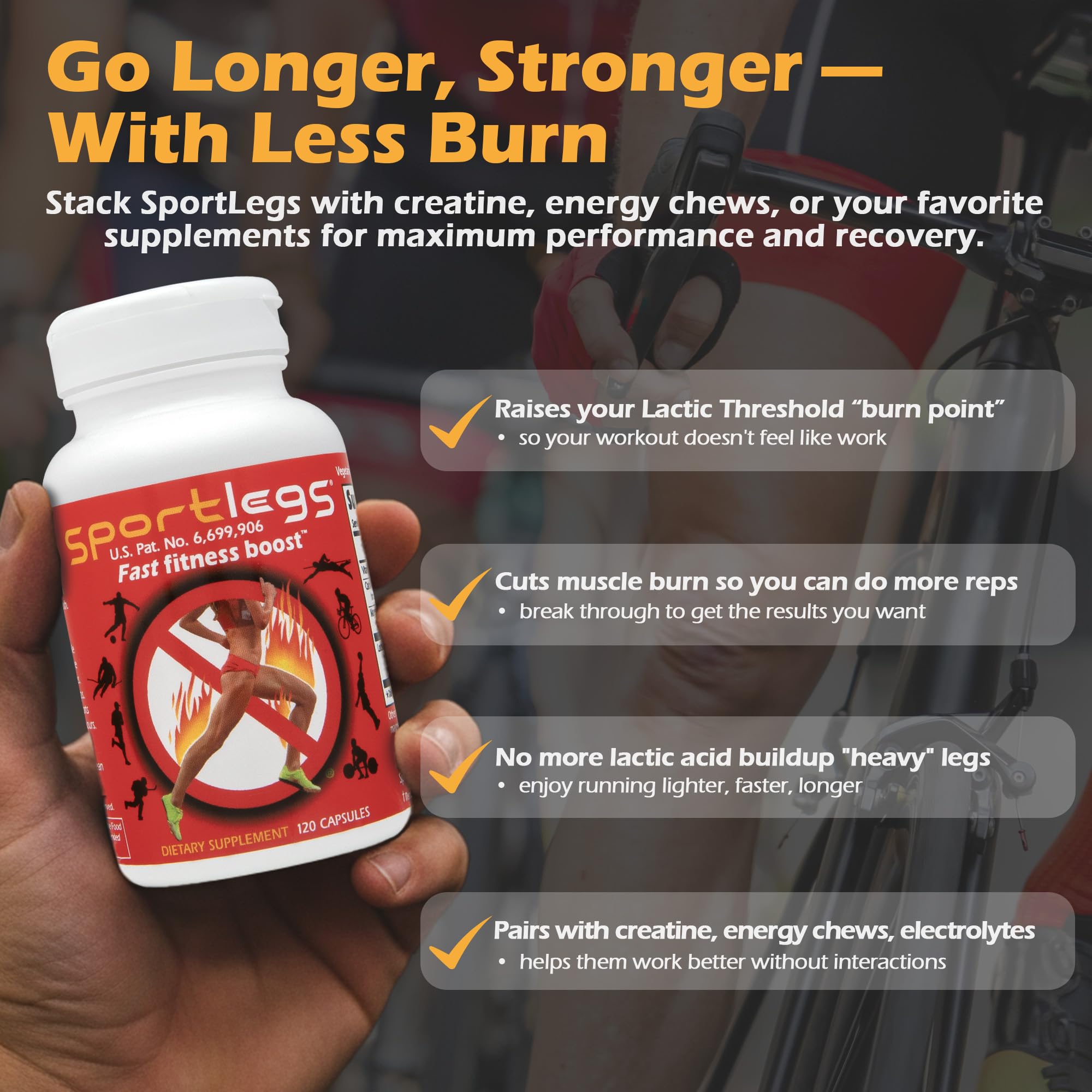 SPORTLEGS Pre-Exercise Metabolic Primer for Endurance

