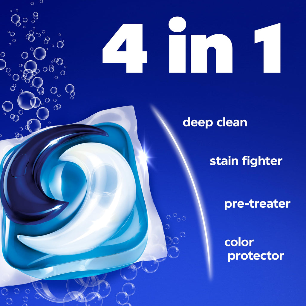 Tide PODS 4-in-1 Ultra Oxi Laundry Detergent Pods HE Compatible

