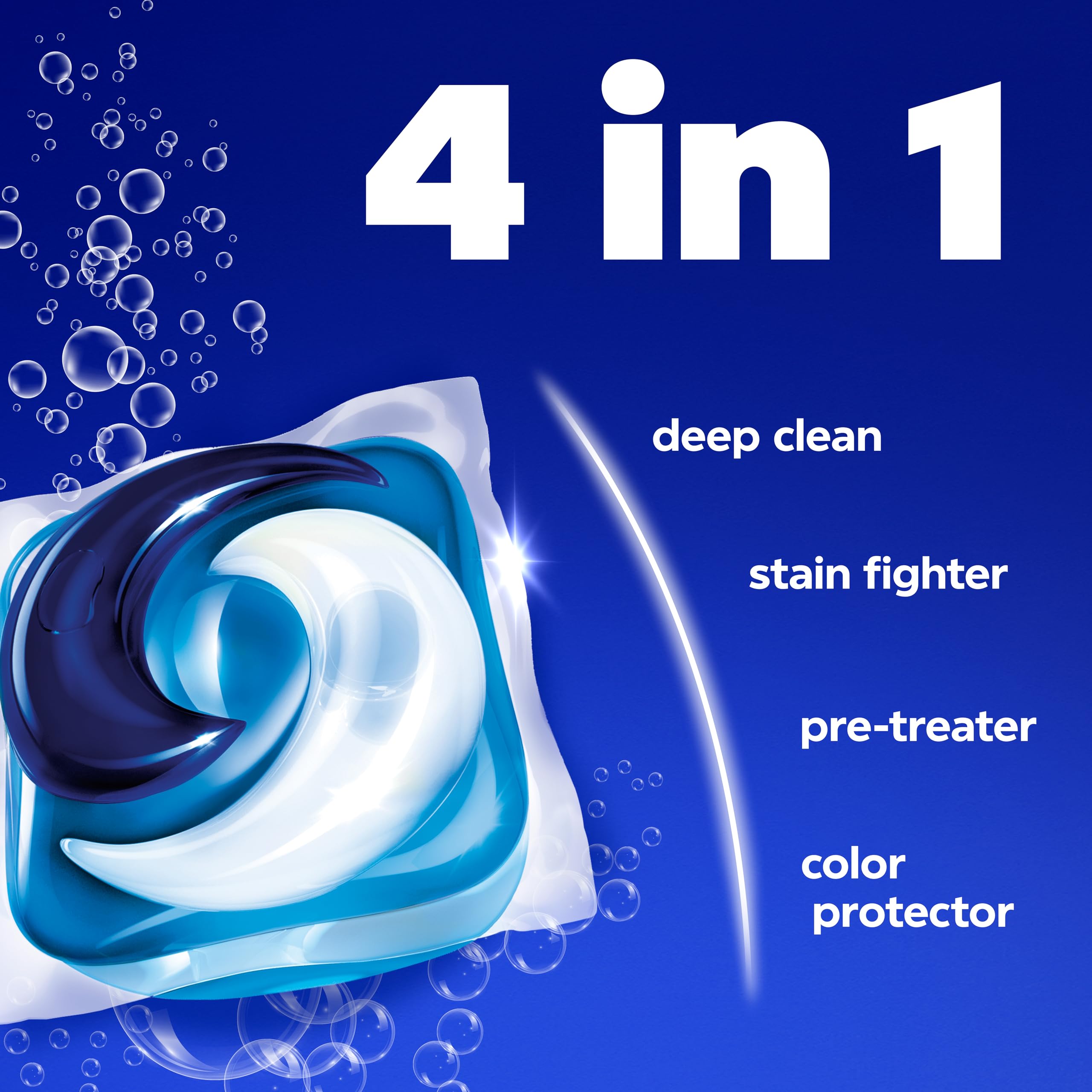 Tide PODS 4-in-1 Ultra Oxi Laundry Detergent Pods HE Compatible


