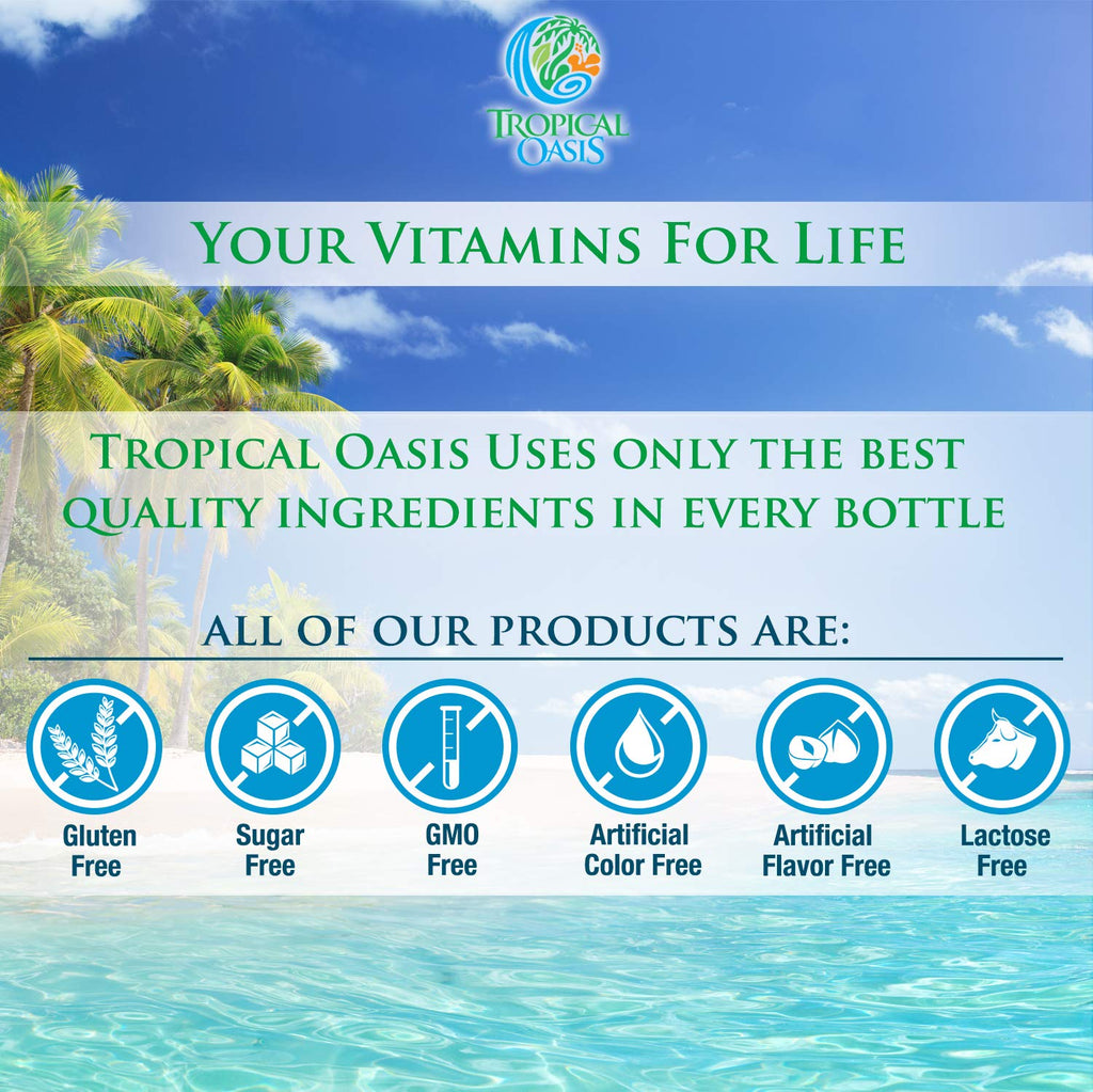 Tropical Oasis Liquid Vitamin for Children | Sugar Free


