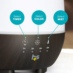 HealthSmart Essential Oil Diffuser | Cool Mist Humidifier

