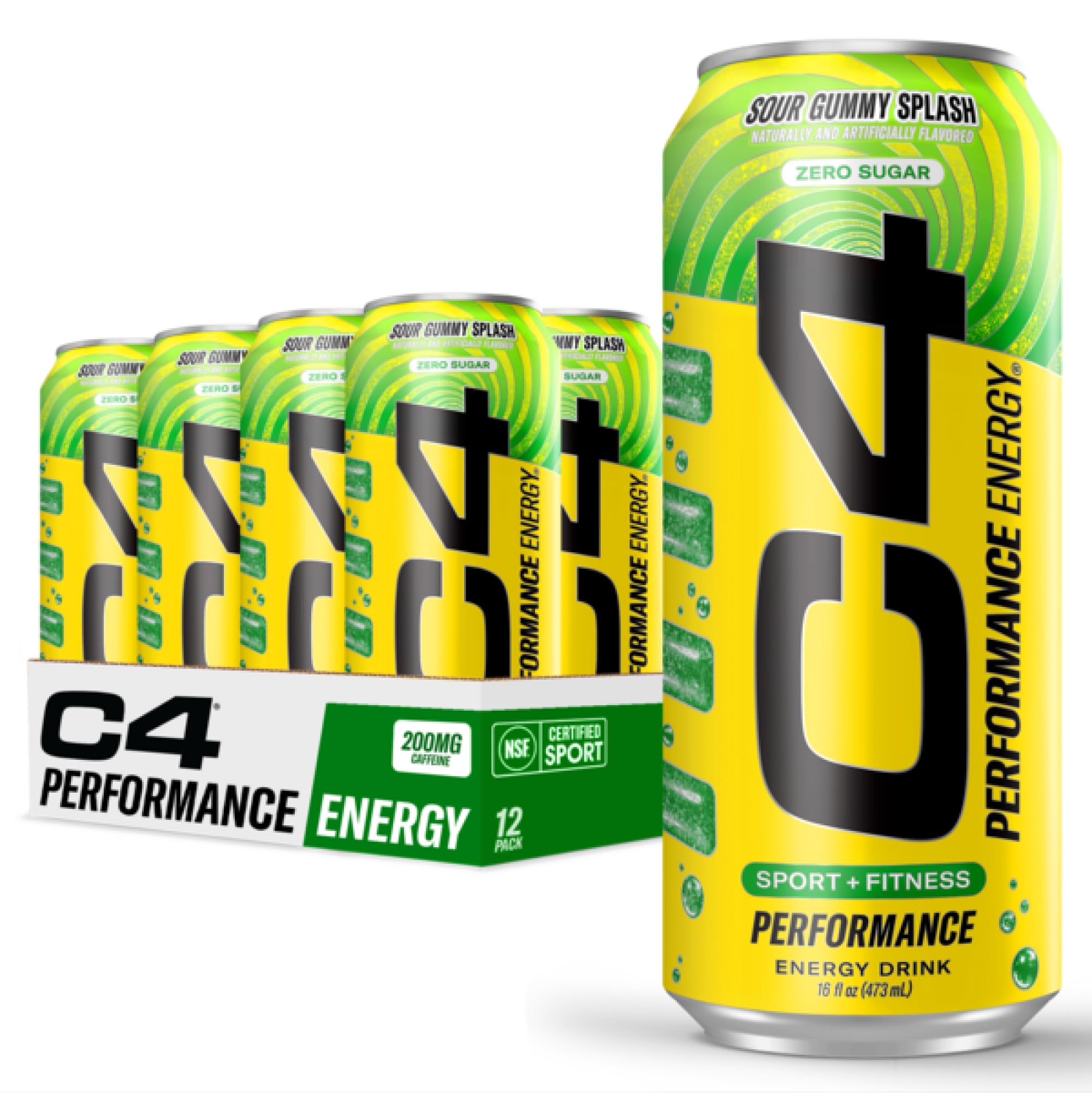 C4 Original Sugar Free Energy Drink for Pre-Workout