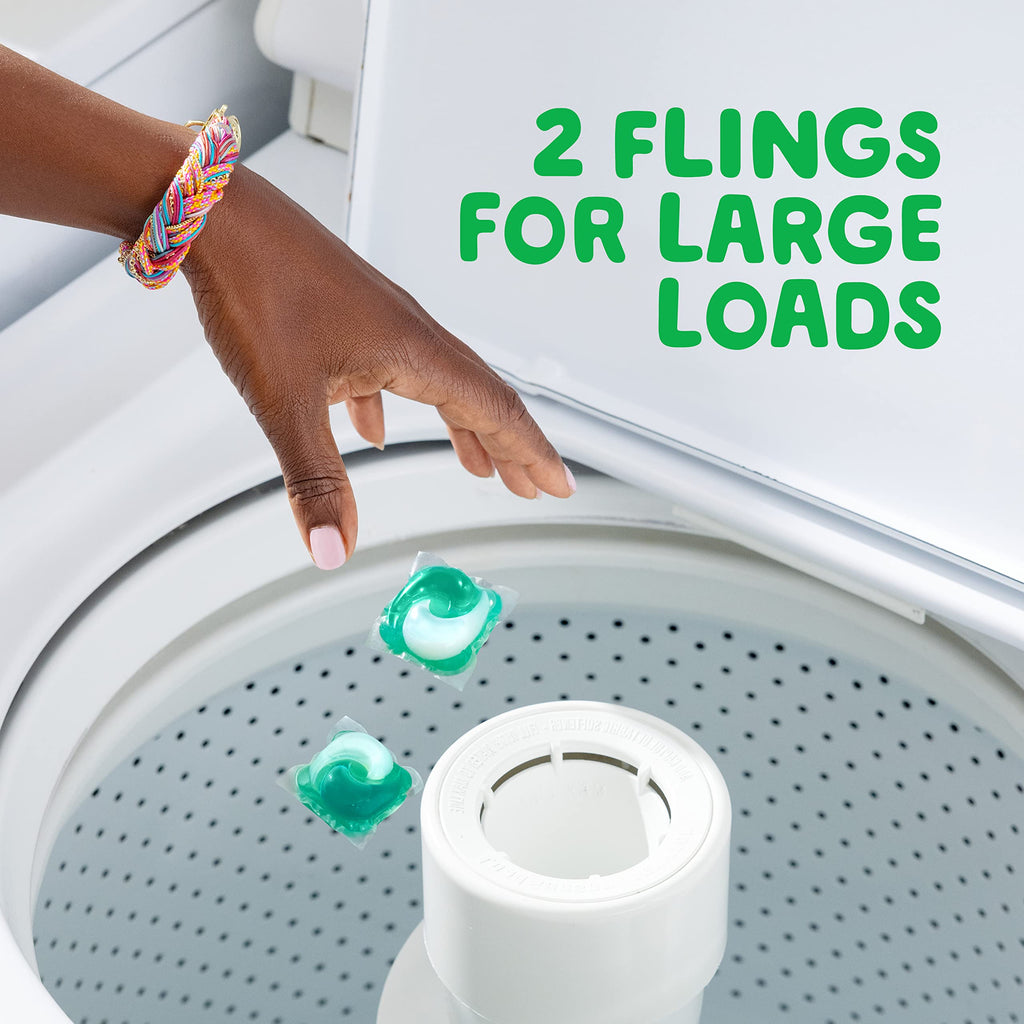 Gain Flings Odor Defense Pacs with Febreze Oxi HE 3in1

