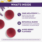 ZzzQuil PURE Zzzs Melatonin Gummies Berry | Chamomile

