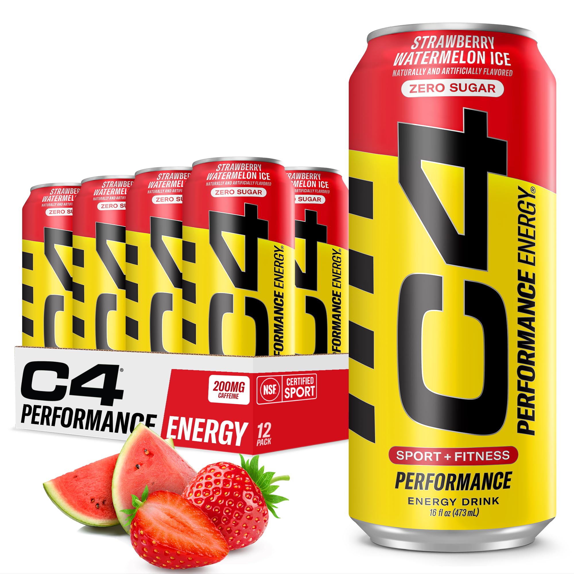 C4 Original Sugar Free Energy Drink for Pre-Workout