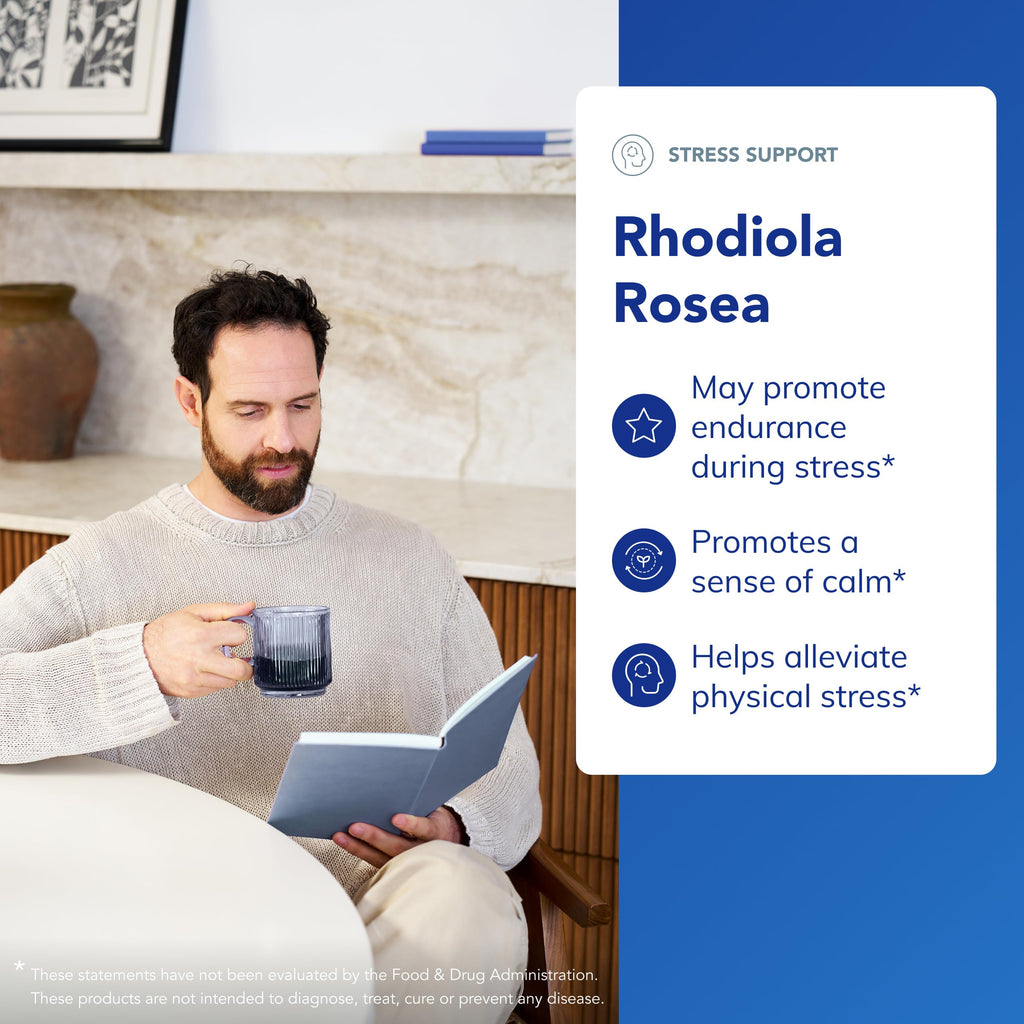Pure Encapsulations Rhodiola Rosea Supplement Stress Relief

