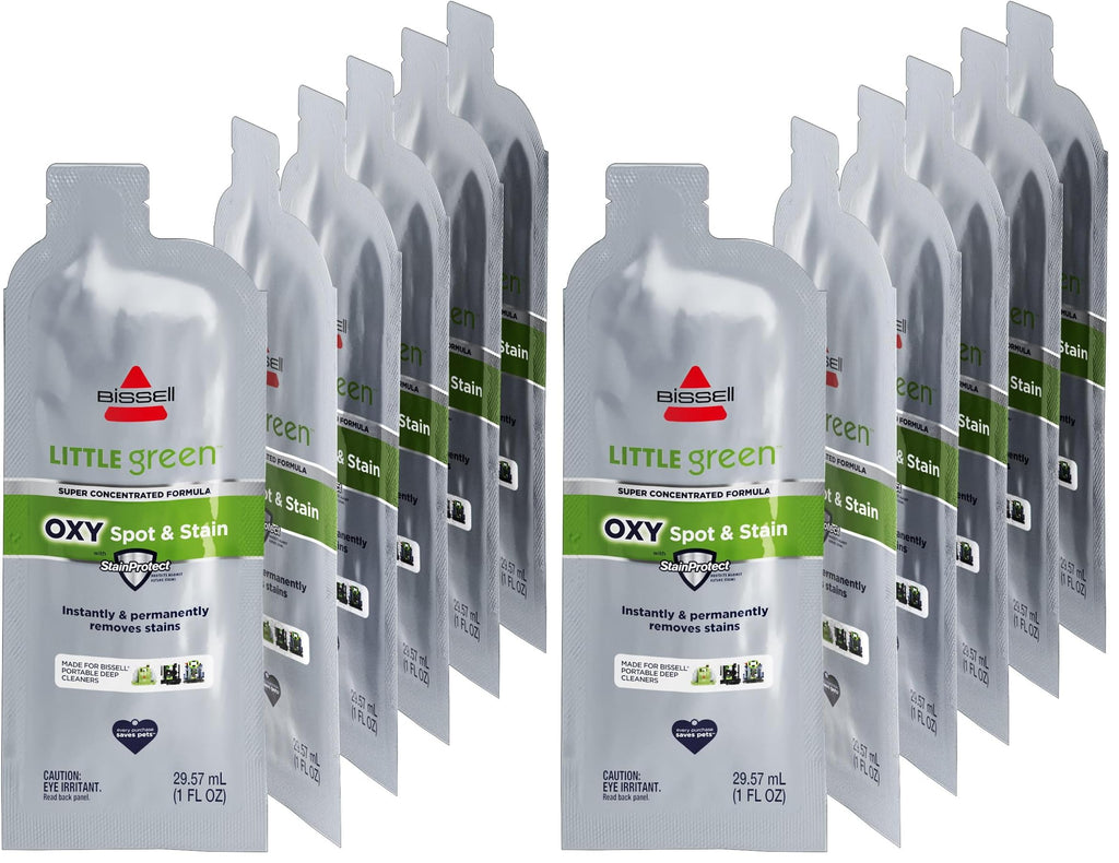 Bissell Little Green Spot & Stain Formula with OXY and StainProtect – Carpet Cleaner Solution
