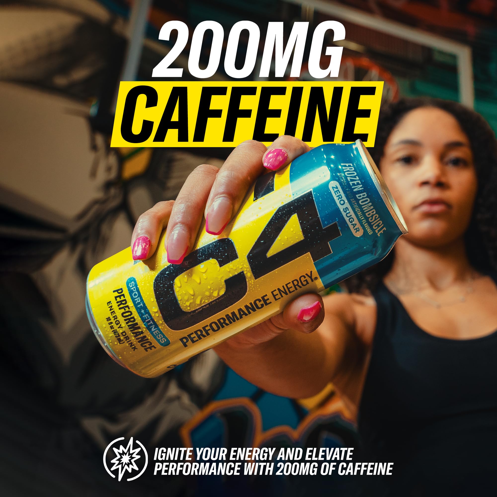 C4 Original Sugar Free Energy Drink | Clean Pre-Workout

