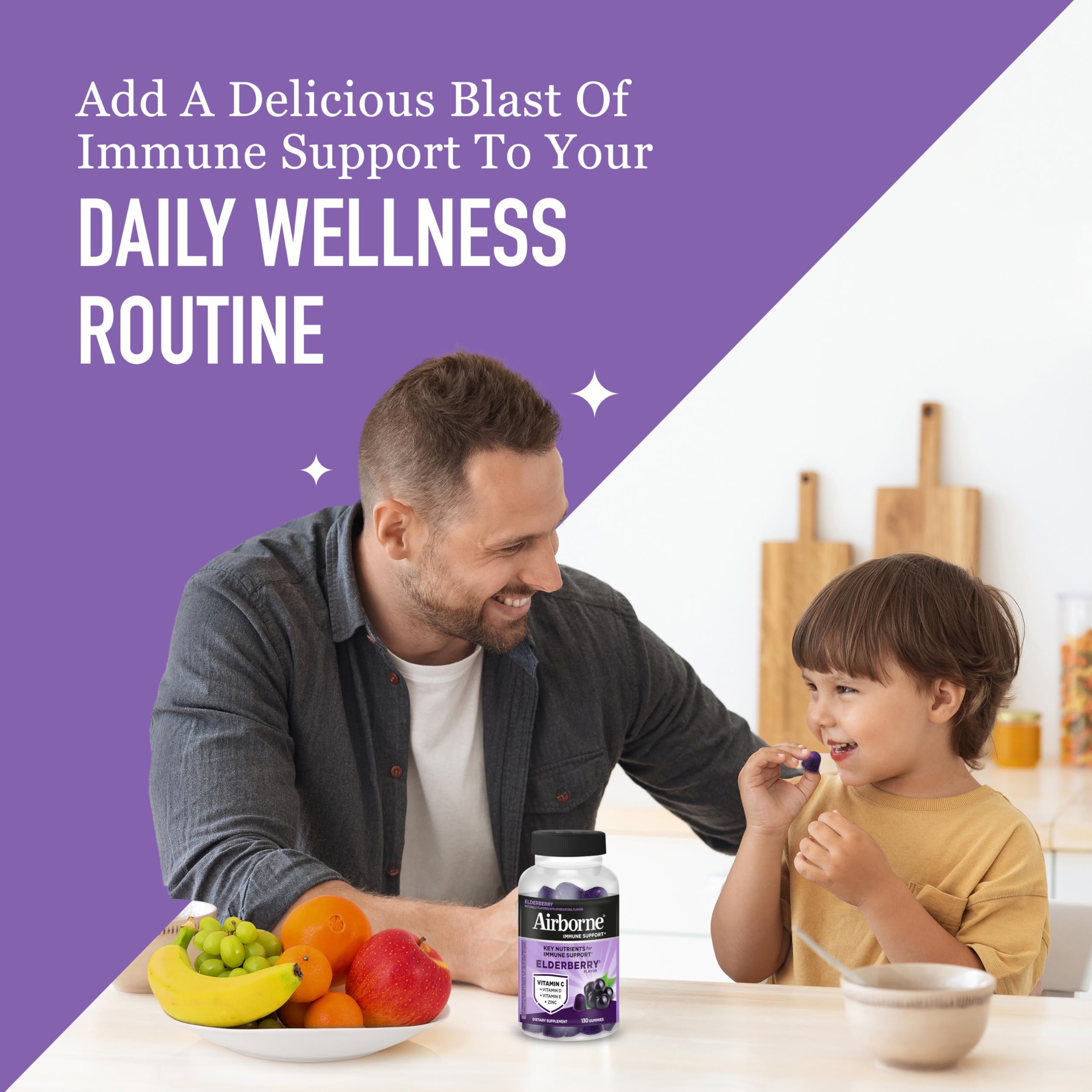 Airborne Elderberry Gummies with Zinc & Vitamin C

