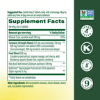 MegaFood Turmeric Curcumin with Black Pepper - Vegan

