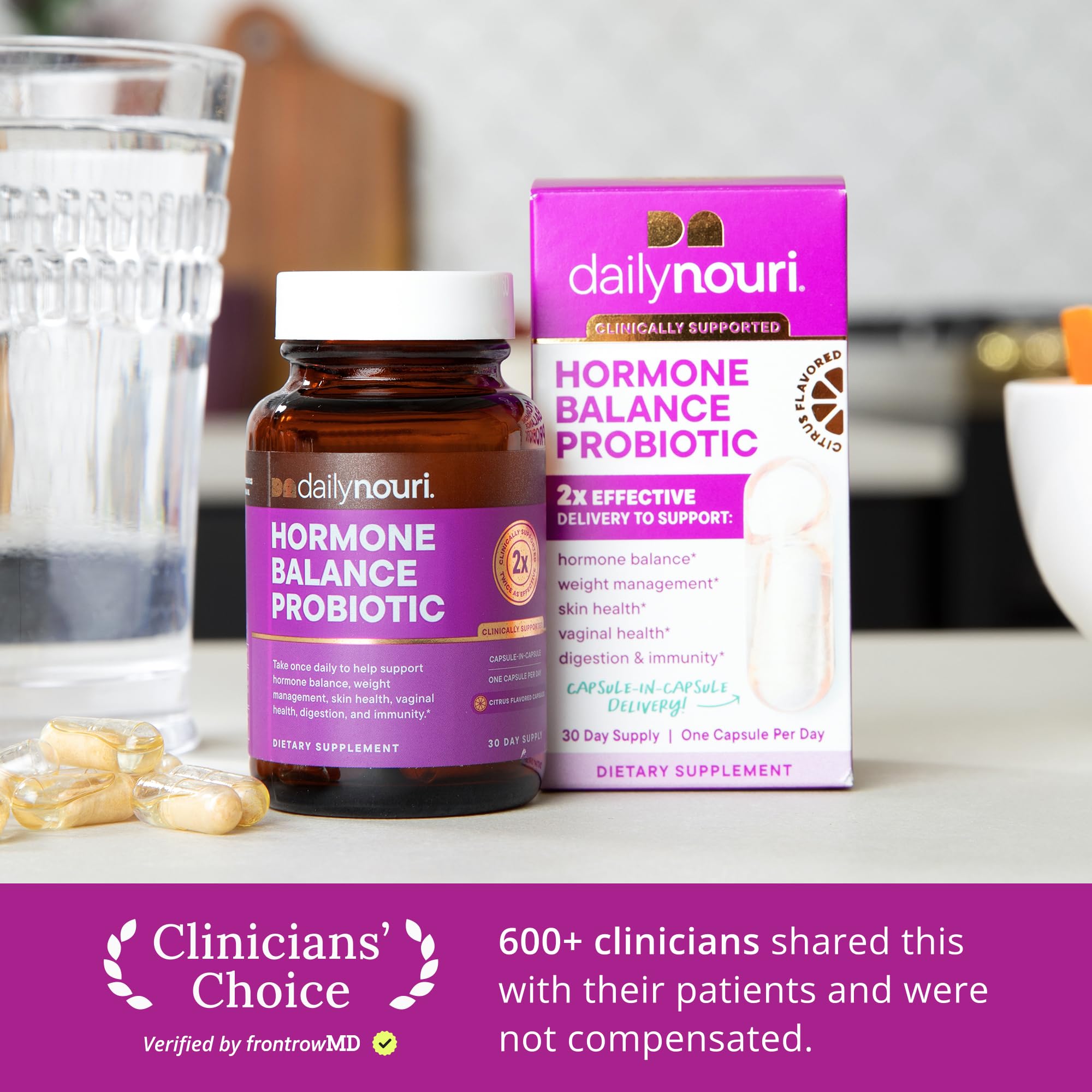 Daily Nouri Hormone Balance Probiotics for Women

