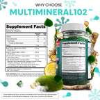 Sea Moss Gummies Multimineral Gummy Vitamins

