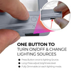 MAGNIPROS 5X LED Page Magnifier Foldable Stand | Read Easily

