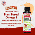Barlean's Vegan Omega-3-6-9 Flaxseed Oil Liquid

