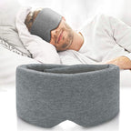 FRESHME Cotton Sleep Eye Mask - Blackout & Adjustable Strap

