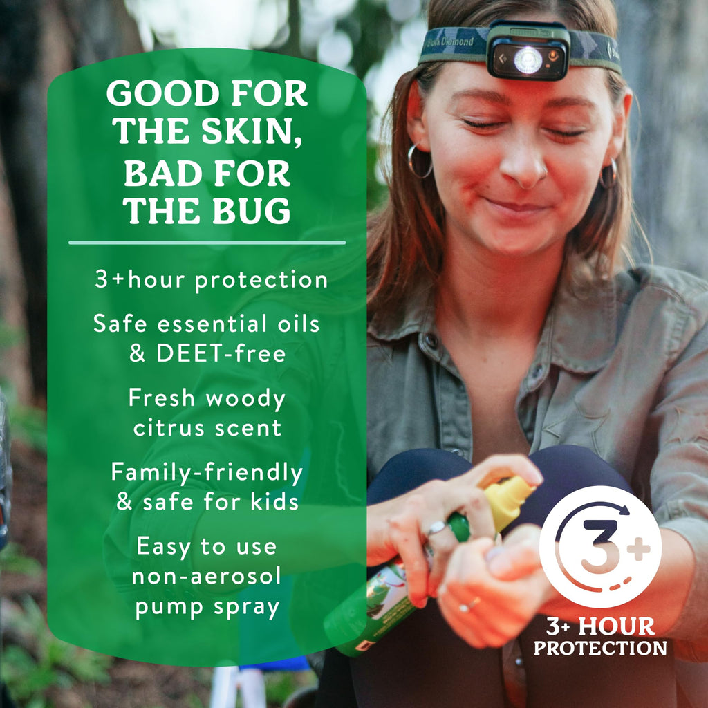 Badger Bug Spray DEET-Free Mosquito Repellent

