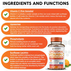 Wholesome Wellness Liposomal Vitamin C for Immune Support

