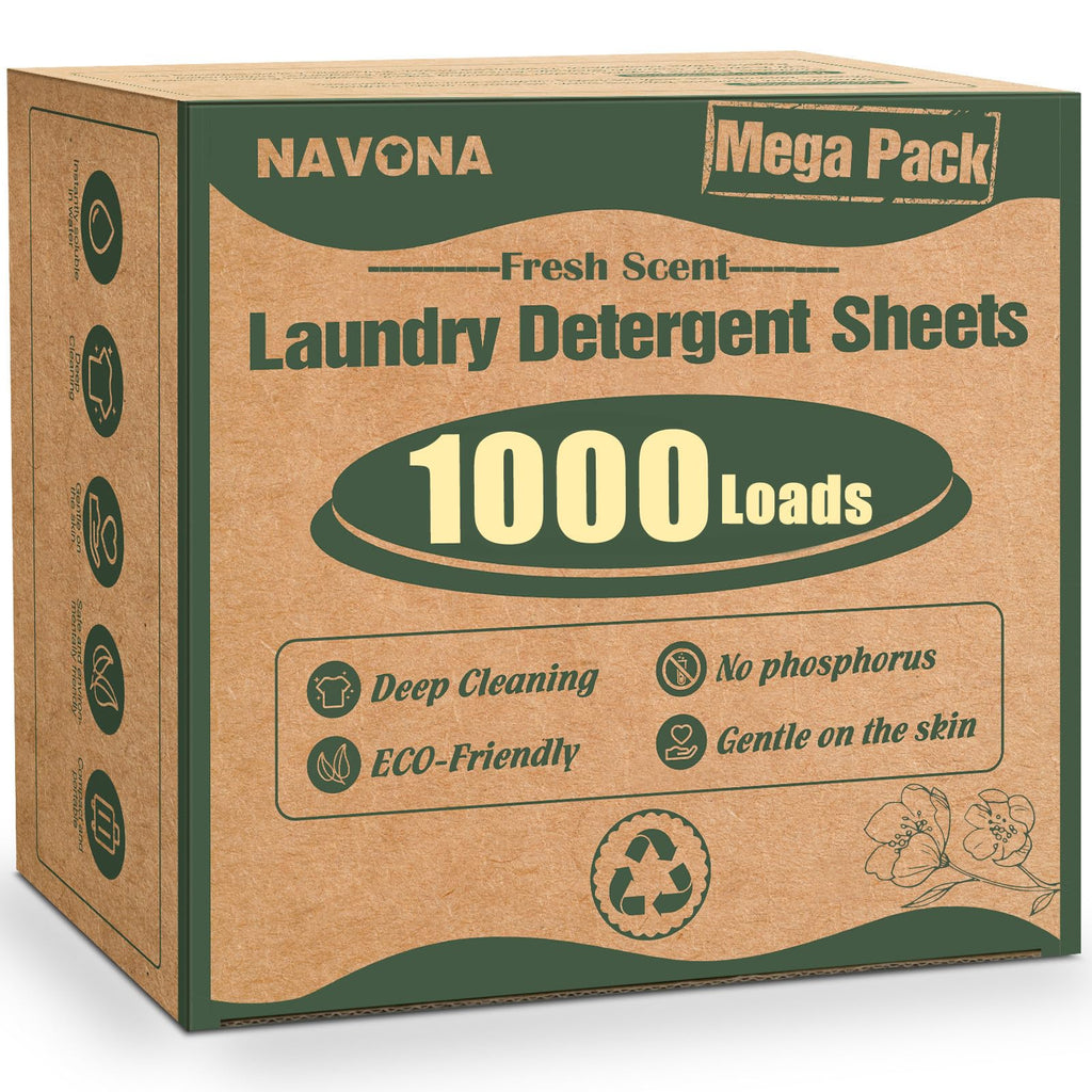 Laundry Detergent Sheets Mega Bundle - Eco-Friendly Cleaning

