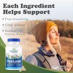 RidgeCrest ClearLungs Extra Strength Daily Lung Support


