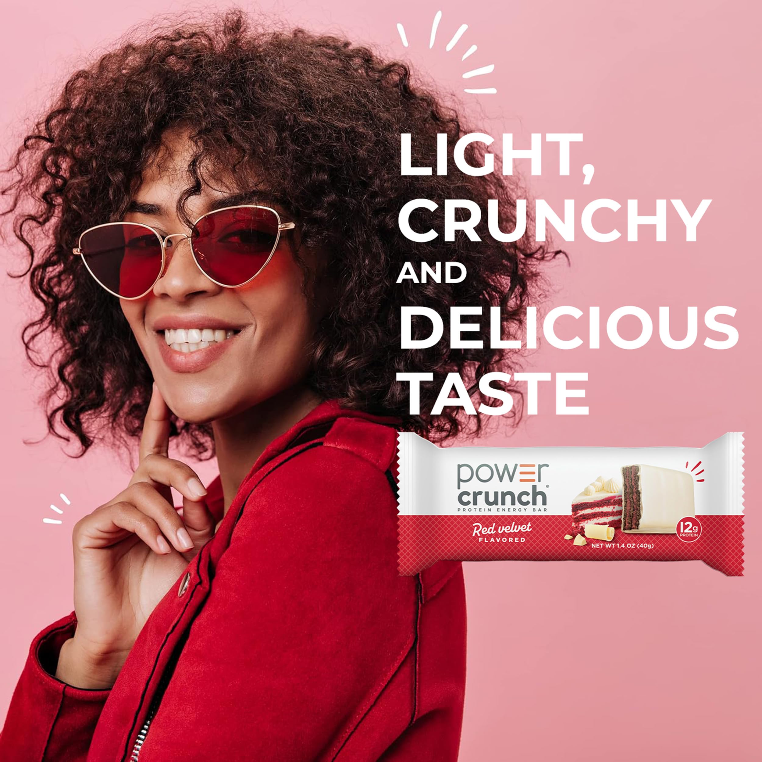 Power Crunch Protein Energy Wafer Bars High-Protein Snack

